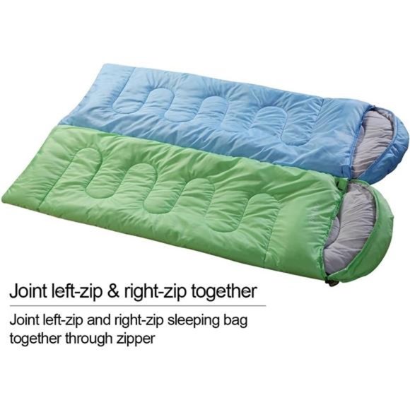 Sleeping Bags 20℉ for Adults Teens Kids with Compression Sack Portable - Picture 5 of 6
